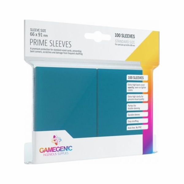 Gamegenic Gamegenic: pouzdra Prime CCG (66x91 mm) – modrá...