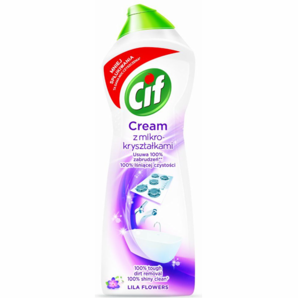 Cif čistící krém Lila Flowers 500ml