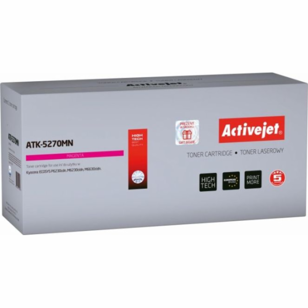 Activejet tonerová kazeta ATK-5270MN (Kyocera náhradní TK...