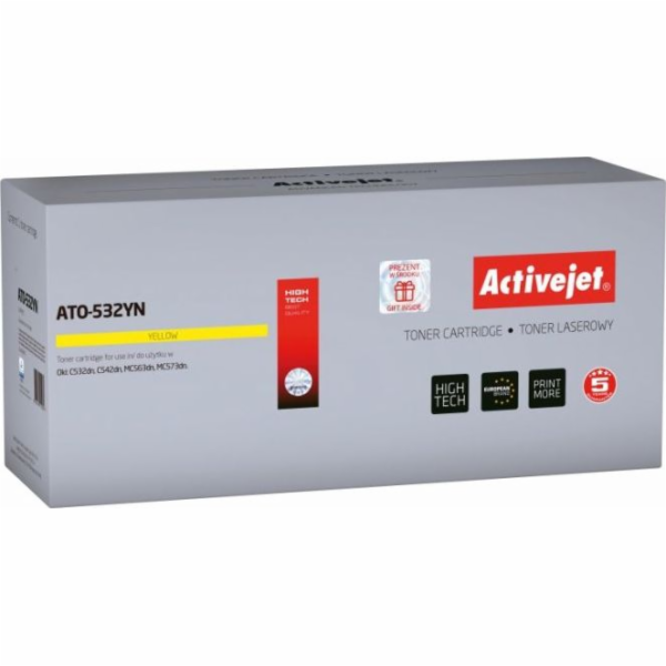 Activejet ATO-532YN (náhrada za OKI 46490401; Supreme; 15...