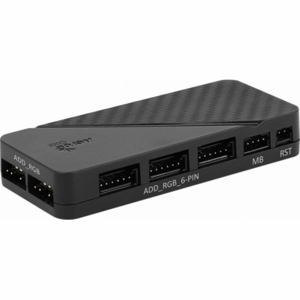 Aerocool PGS H66F RGB Control Hub Černá