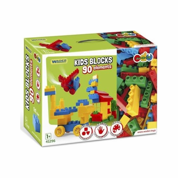 Wader Kids Blocks Blokuje 90 prvků