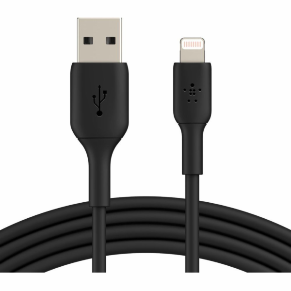 Belkin BOOST CHARGE Lightning/USB-A kabel, 3m, černý