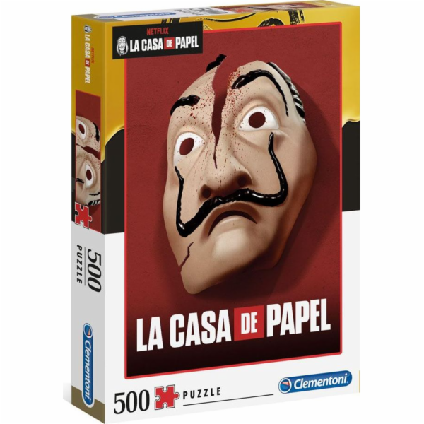 Clementoni Puzzle 500 House of paper