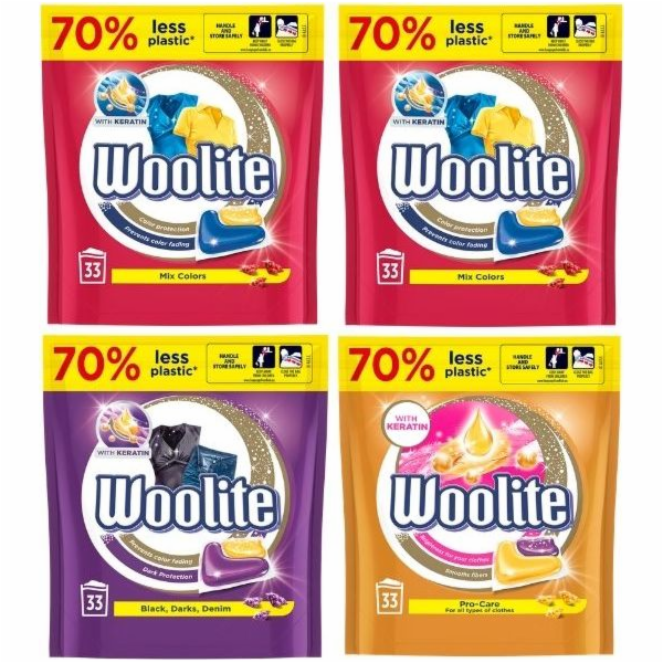 Woolite Pro-Care Washing capsules 33 pcs.
