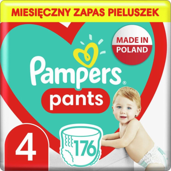 Pampers Pants Plenkové Kalhotky Velikost 4, 9 kg - 15 kg,...