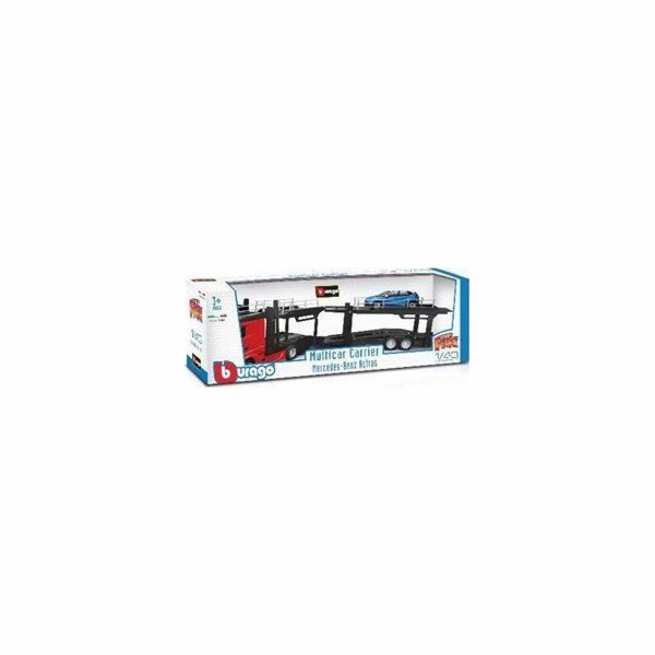 Bburago Odtahový vůz Carrier Mercedens 1:43