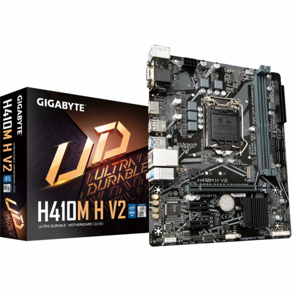 GIGABYTE MB Sc LGA1200 H410M H V2, Intel H470, 2xDDR4, 1x...