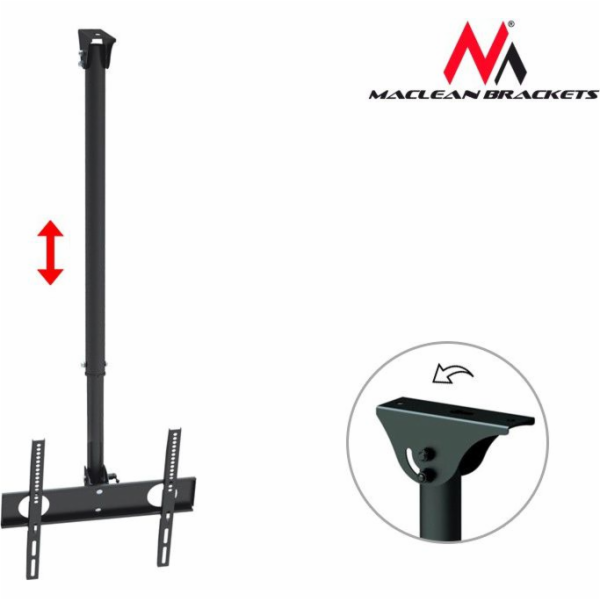 Maclean MC-631 Stropní držák pro TV LCD LED 32-55" až 50kg 