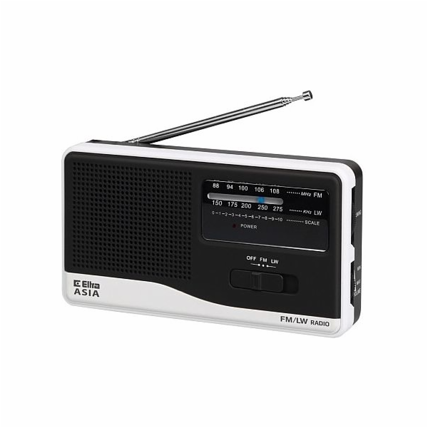Eltra Asia rádio bílé