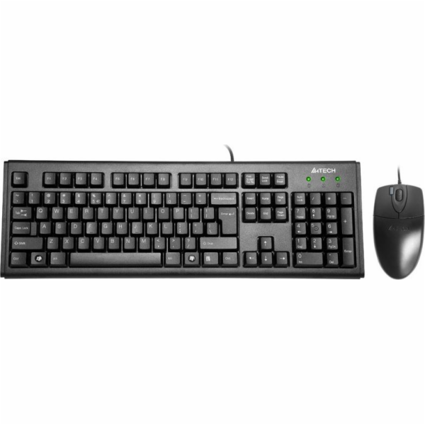 A4Tech 43774 Mouse & Keyboard KM-72620D Black