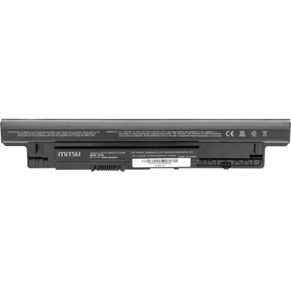 Baterie Mitsu pro Dell Inspiron 14, 15, 17 4400 mAh, 11,1...