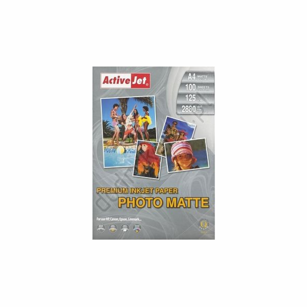 Activejet AP4-125M100 matný papír (A4; 100 listů)