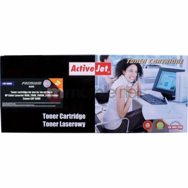 Activejet ATH-6000AN toner for HP printer; HP 124A Q6000A...