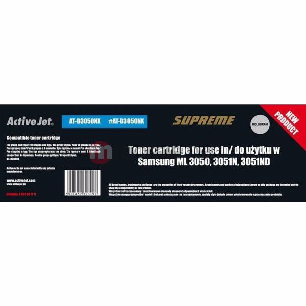 Activejet ATS-3050NX toner for Samsung printer; Samsung M...