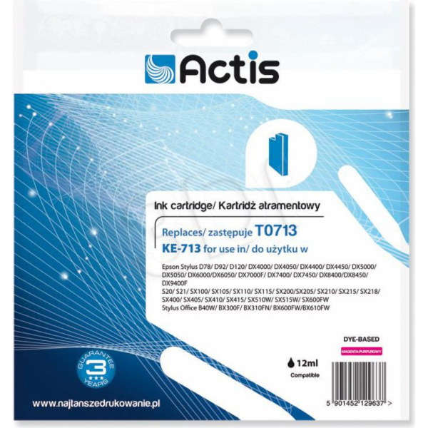 Actis KE-713 ink for Epson printer; Epson T0713/T0893/T10...