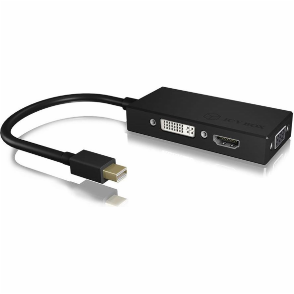 AV adaptér RaidSonic DisplayPort Mini - HDMI - D-Sub (VGA...