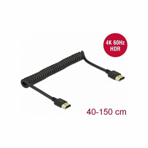Delock kabel HDMI na HDMI 1,5 m černý (84967)