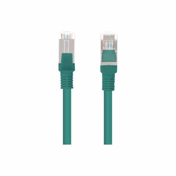 Lanberg PATCHCORD CAT.6 FTP 30M ZELENÁ VLOUPICE PROŠLO LA...