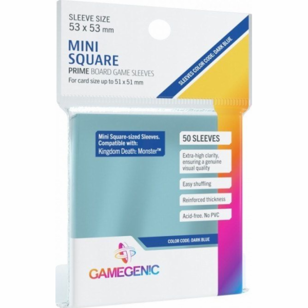 Gamegenic Gamegenic: Prime Mini čtvercové rukávy (53x53 m...