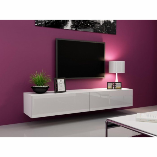 Cama RTV VIGO180 b/b televizní stolek/nábytek k multimedi...