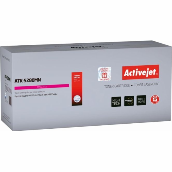 Activejet Tonerová kazeta ATK-5280MN (náhradní kazeta Kyo...