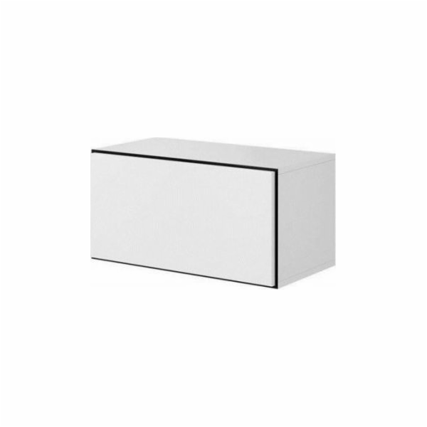 Cama celoúložná skříň ROCO RO3 75/37/39 bílá/černá/bílá
