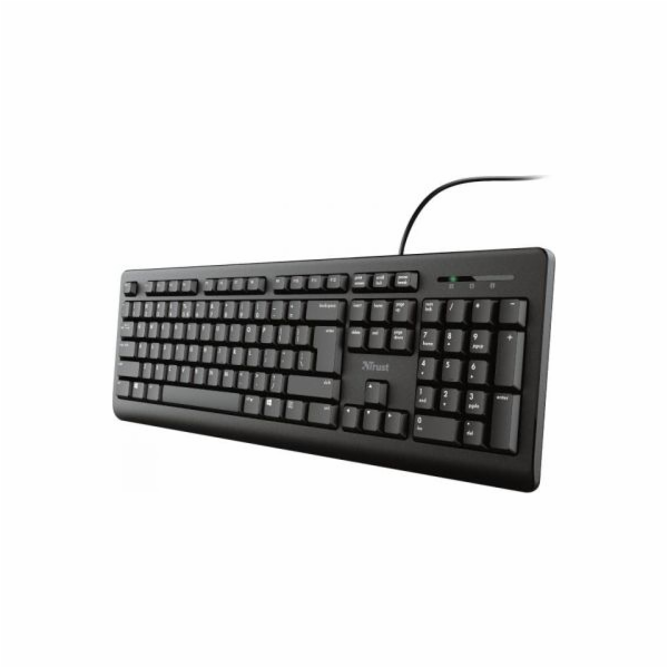 Trust Primo keyboard USB QWERTY US English Black