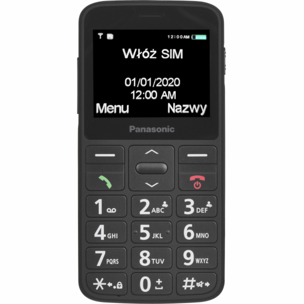 KX-TU160 Black senior telefon