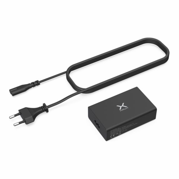 KRUX 4x USB wall charger  1x USB Type C  QC 3.0 60 W + ca...