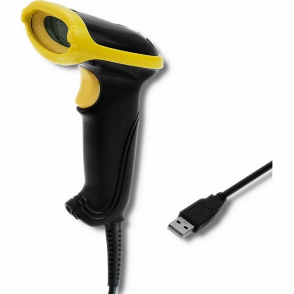 Qoltec Čtečka čárových kódů Qoltec | 1D | 2D | USB