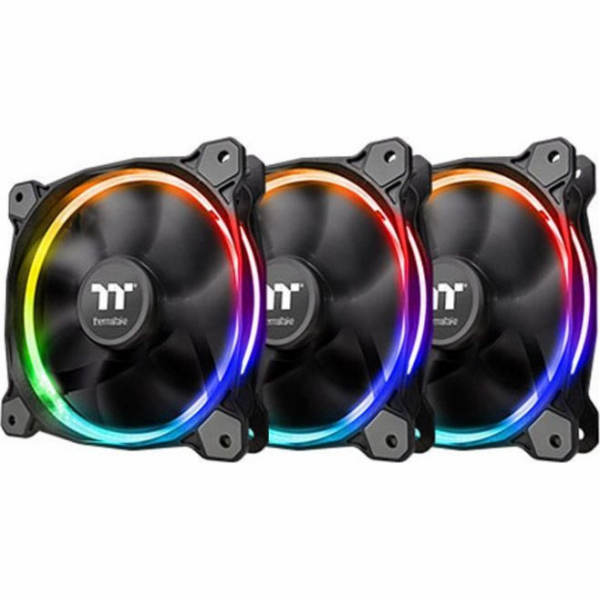 Thermaltake Riing 12 LED RGB Fan Sync Edition (3-Fan Pack...