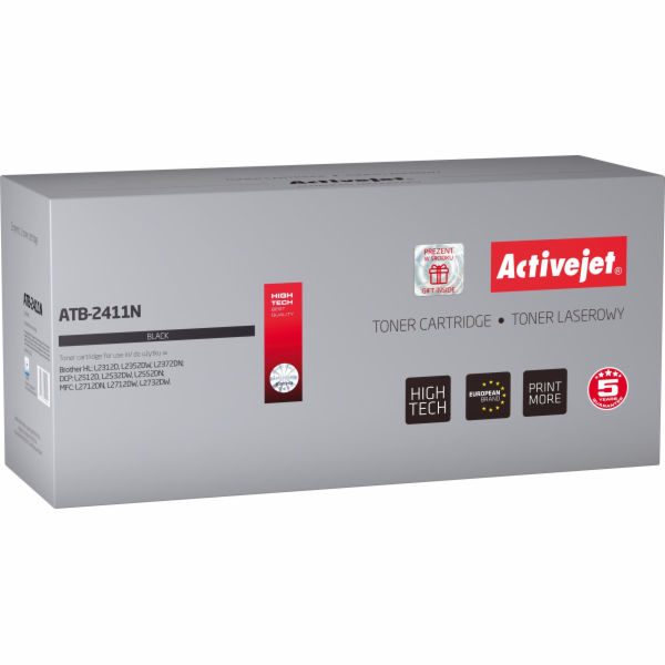 Activejet ATB-2411N tonerová náplň Kompatibilní Černá 1 kusů