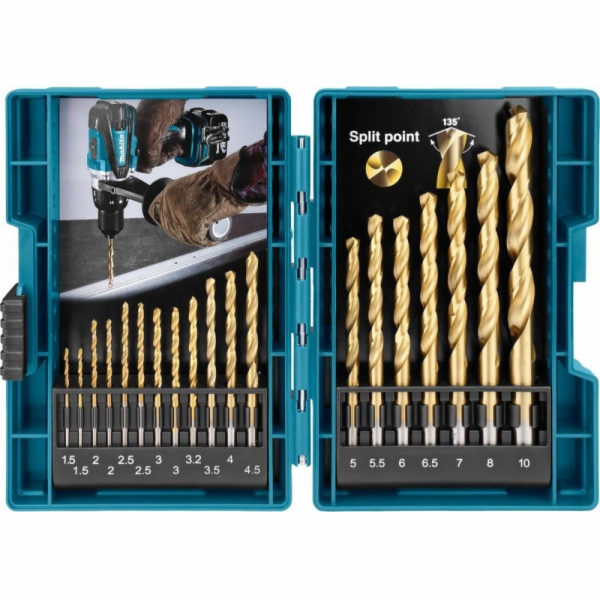 Makita Bohrer-Set 19tlg