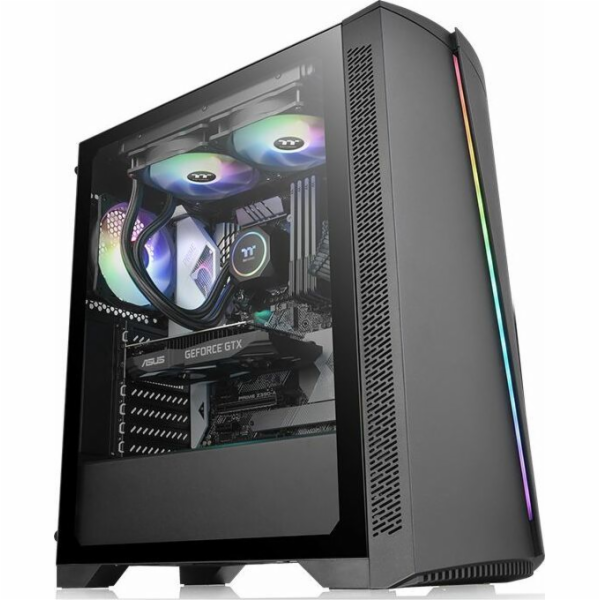 Thermaltake H350 TG RGB Midi Tower Black