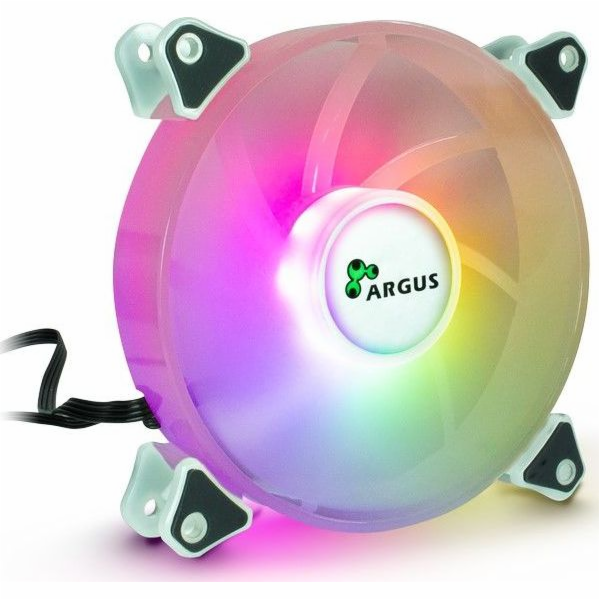 Inter-Tech Argus RS-061 RGB 120x120x25, skříňový ventilátor