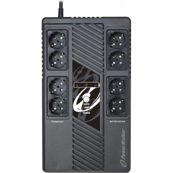 PowerWalker VI 1000 MS FR Line-interaktivní 1000 VA 600 W...