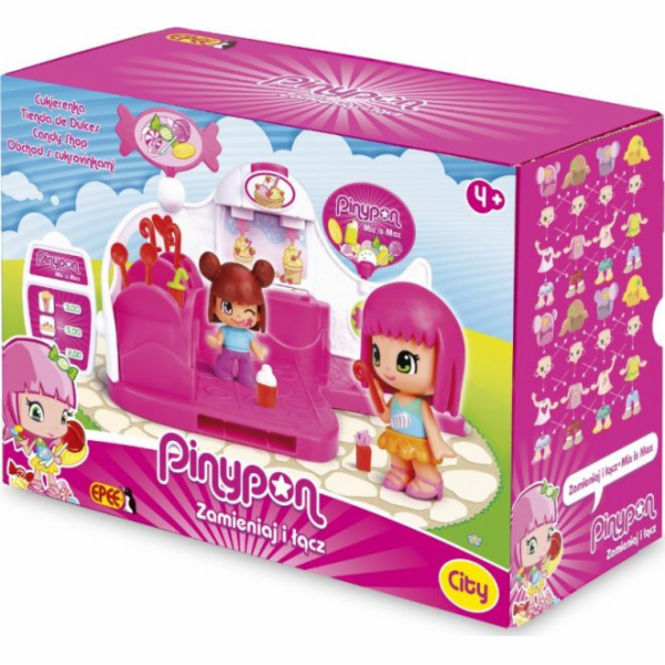 Figurki Zestaw Pinypon City Cukiernia z 2 laleczkami