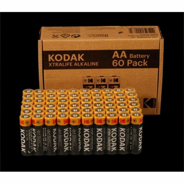 Kodak XTRALIFE alkaline AA battery (60 pack)