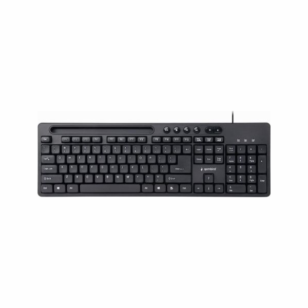 Klawiatura Gembird KB-UM-108 Przewodowa Czarna US (KB-UM-...