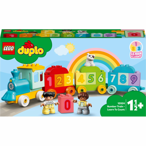 LEGO® DUPLO 10954 Vláček s čísly – Učíme se počítat
