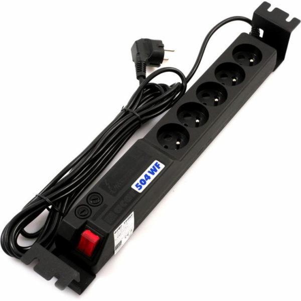 Atrack 19   Panel 5x220V ACAR A-504  5m Black
