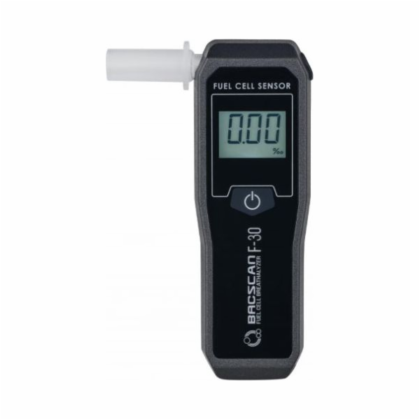 HI-TECH MEDICAL BACSCAN F-30 alkohol tester 0 - 4% 1% Černá