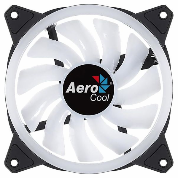 Aerocool Duo 12 ARGB 6-pin Computer case Fan 12 cm Black