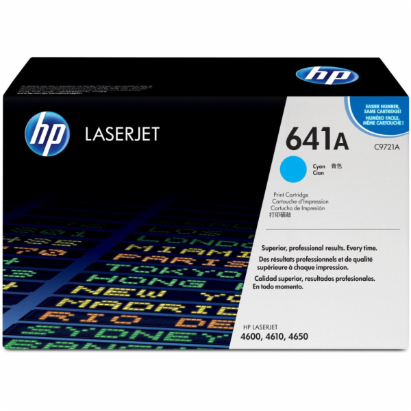 Tonerová kazeta HP CF311A (azurová) č. 641A