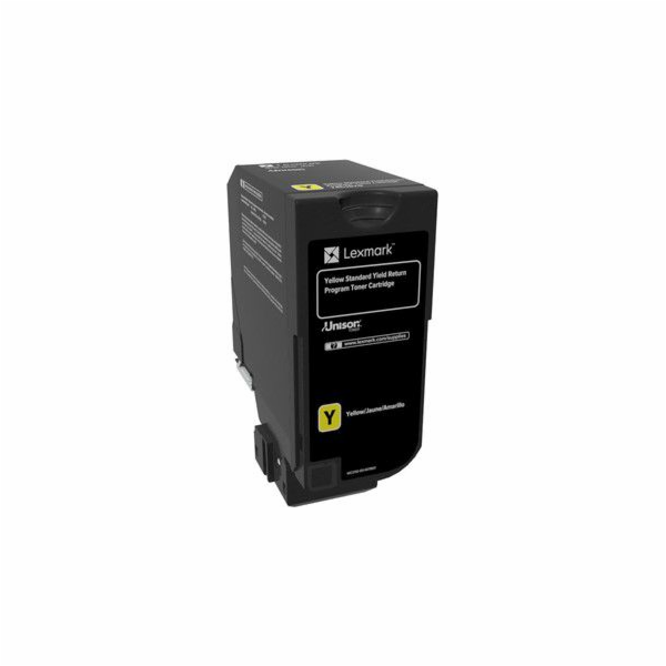 LEXMARK 74C2SY0 Toner Lexmark žlutý 7 000 str CS720 / CS7...