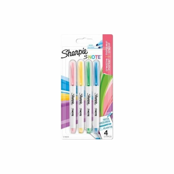 Highlighter Set Sharpie S-Note - 4 colors