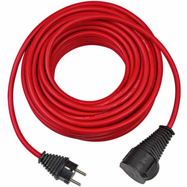 Prodlužovací kabel Brennenstuhl 10m červený IP44 (1167950)