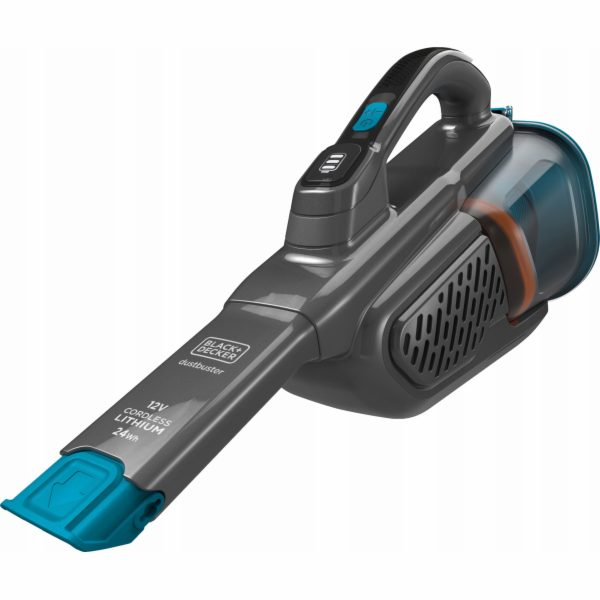Black & Decker BHHV320J ruční vysavač Modrá, Titanová Bez...