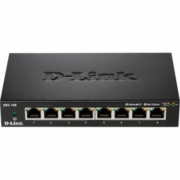 D-LINK 8-Port Gigabit Switch (DGS-108GL)